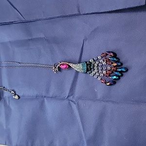 Betsey johnson Peacock Necklace